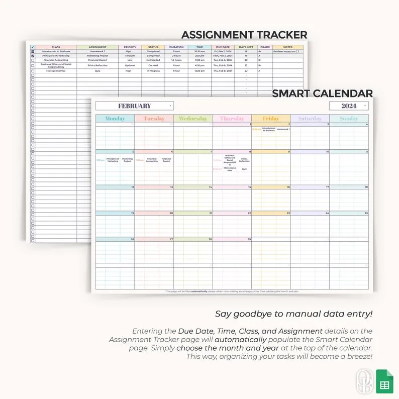 Backward Planning for Assignments: A Precise Framework for Calculating When to Actually Start